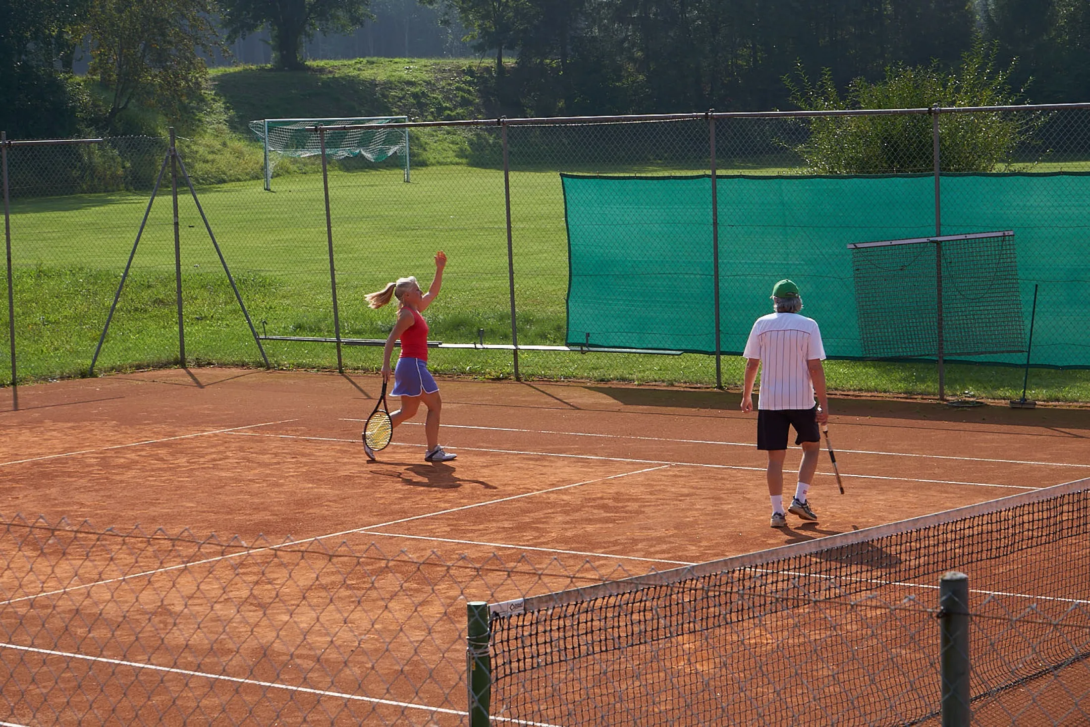 Sommerfest auf der Tennisanlage in Stetten